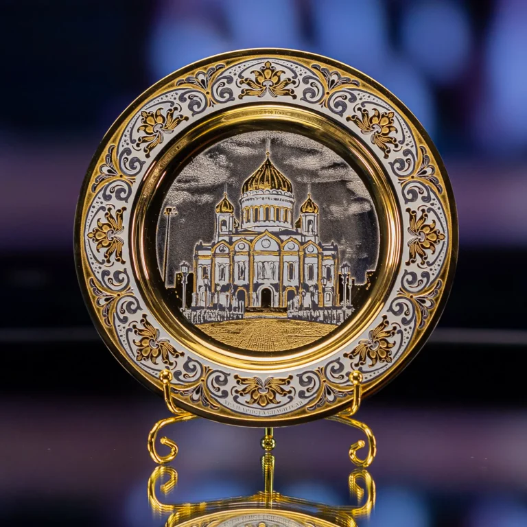 Блюдце "Храм Христа Спасителя" арт. 621