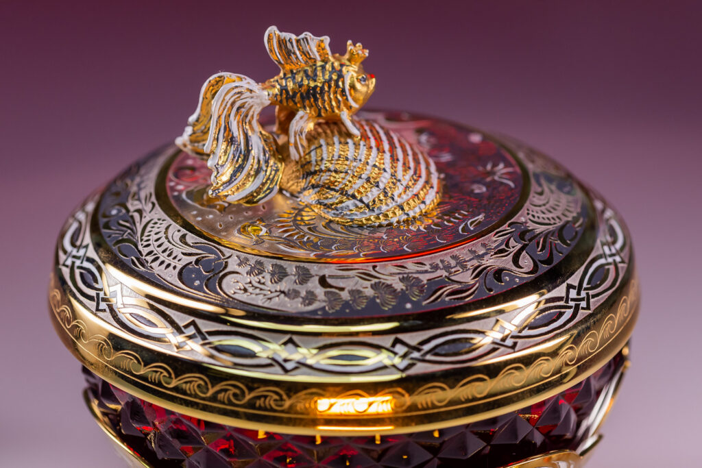 Подарочная икорница "Фаворит" арт. 2002