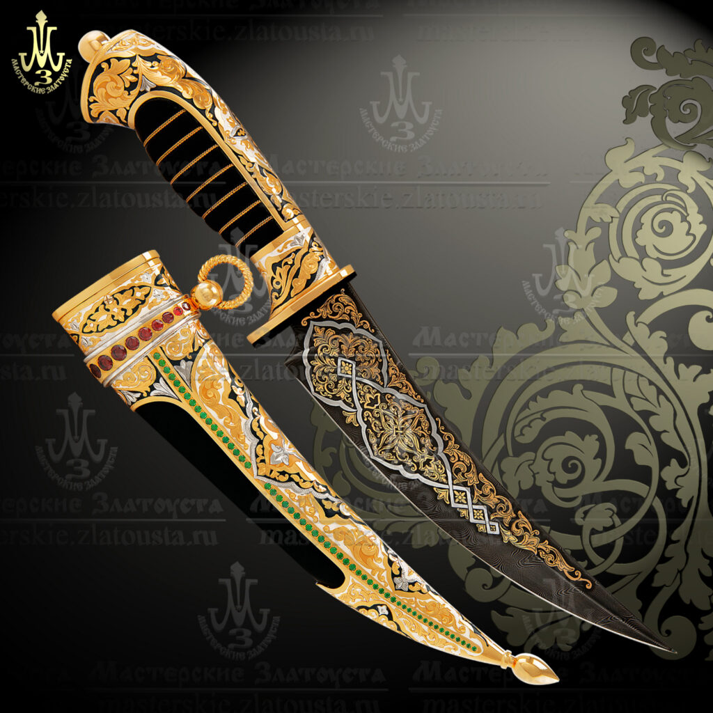 Нож восточный "Царский Узор" арт. 302-3