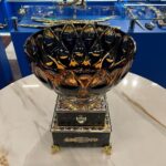 Ваза "Черный Кристалл" арт. 3067