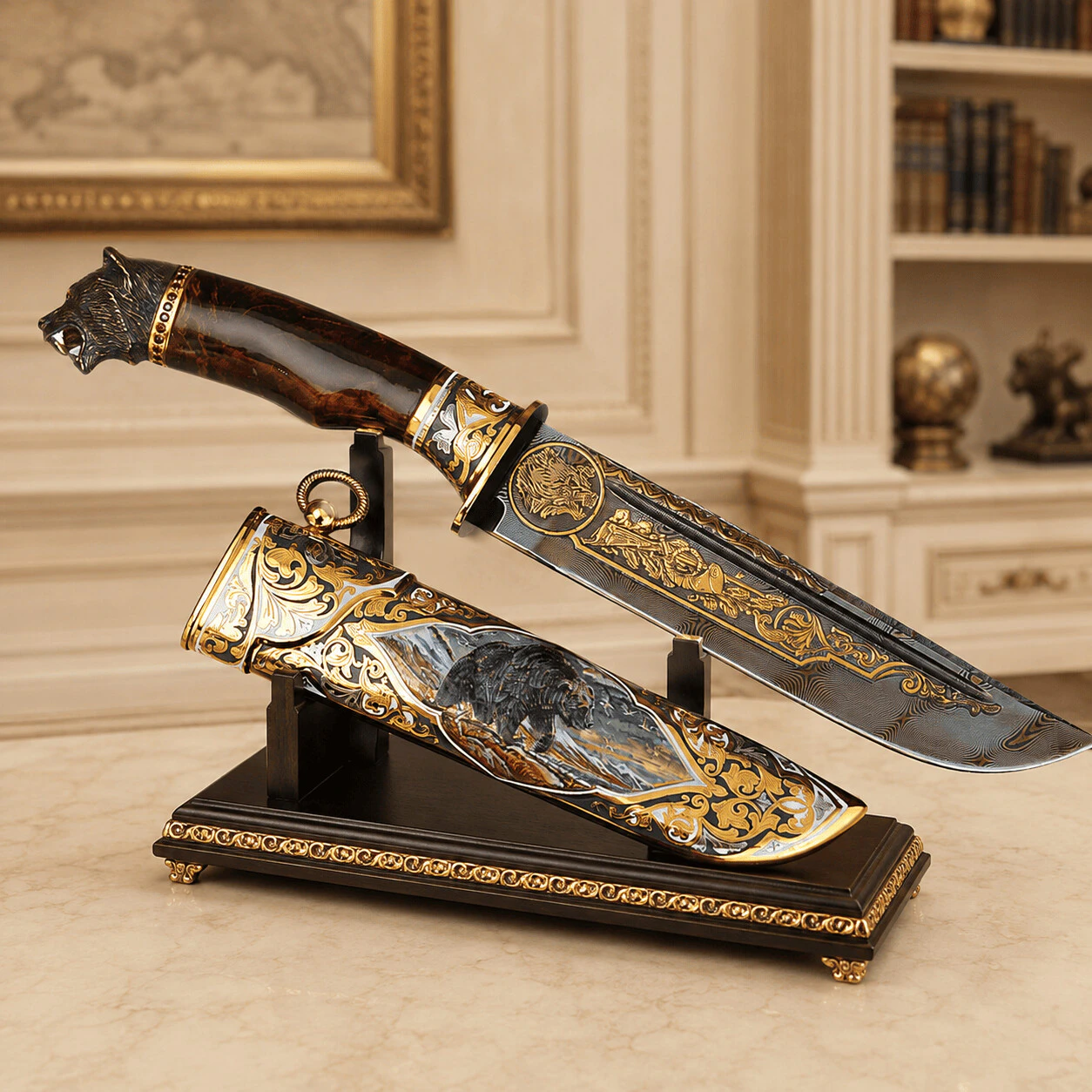 Нож Медведь арт. 3064-55