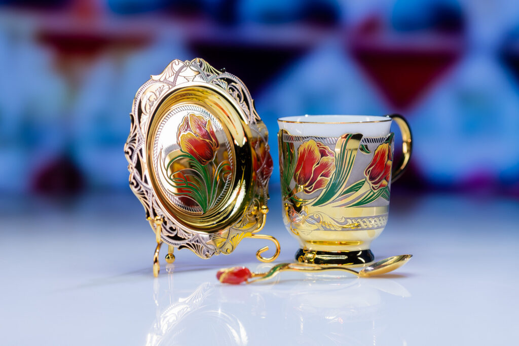 Кофейный набор "Тюльпан" арт. 349-2