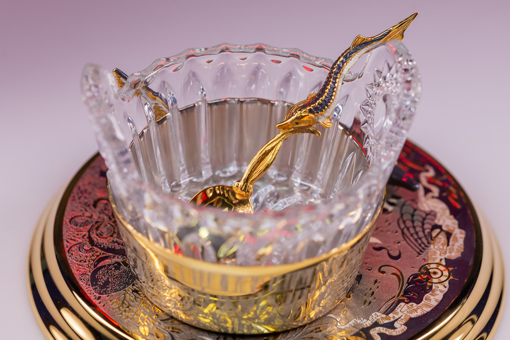 Икорница "Осетровая Жемчужина" арт. 880-3