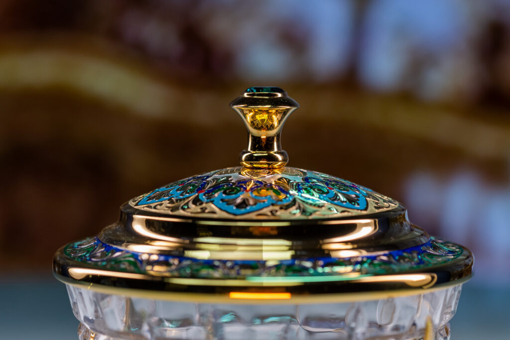 Икорница "Золотая Стерлядка" арт. 880-55