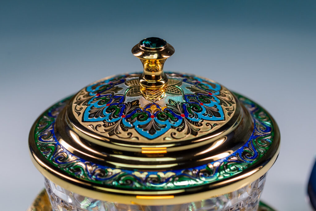 Икорница "Золотая Стерлядка" арт. 880-55