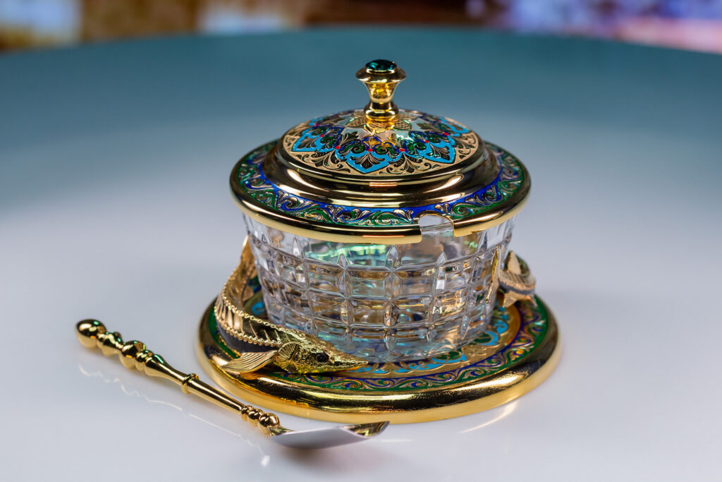 Икорница "Золотая Стерлядка" арт. 880-55