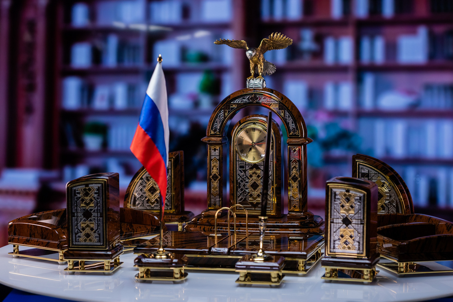 Письменный набор Золотой Восход