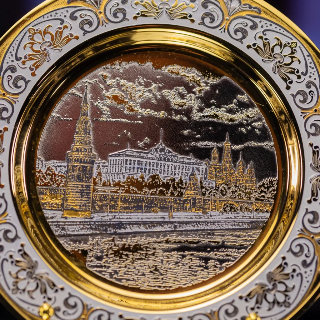 Блюдце "Кремль" арт. 650