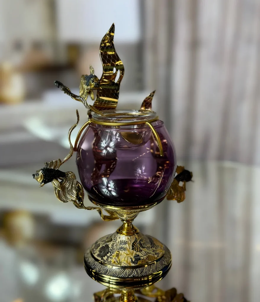 Икорница "Подводный Мир" арт. 1109-2