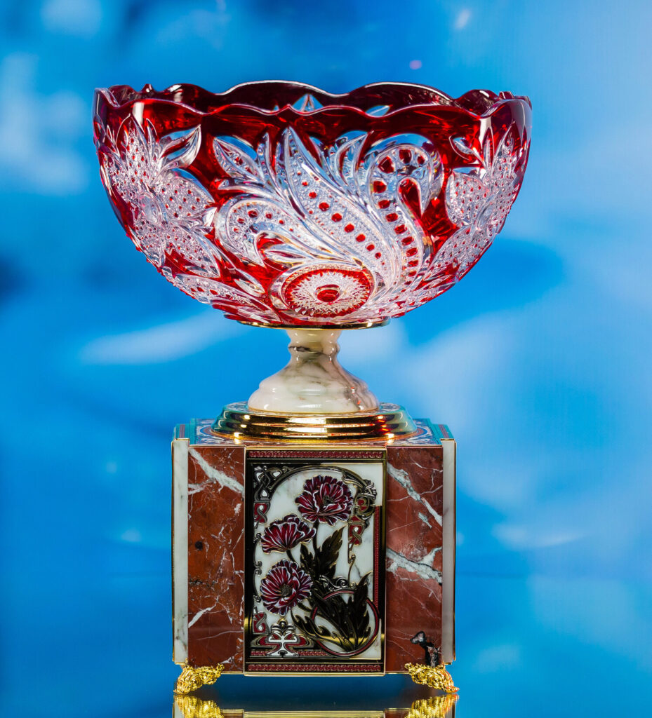 Ваза "Алые Маки" арт. 300-4