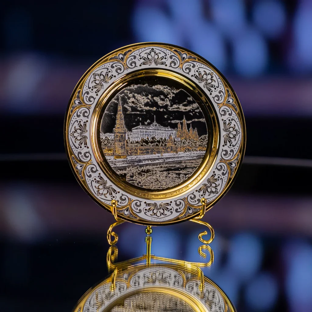 Блюдце "Кремль" арт. 650