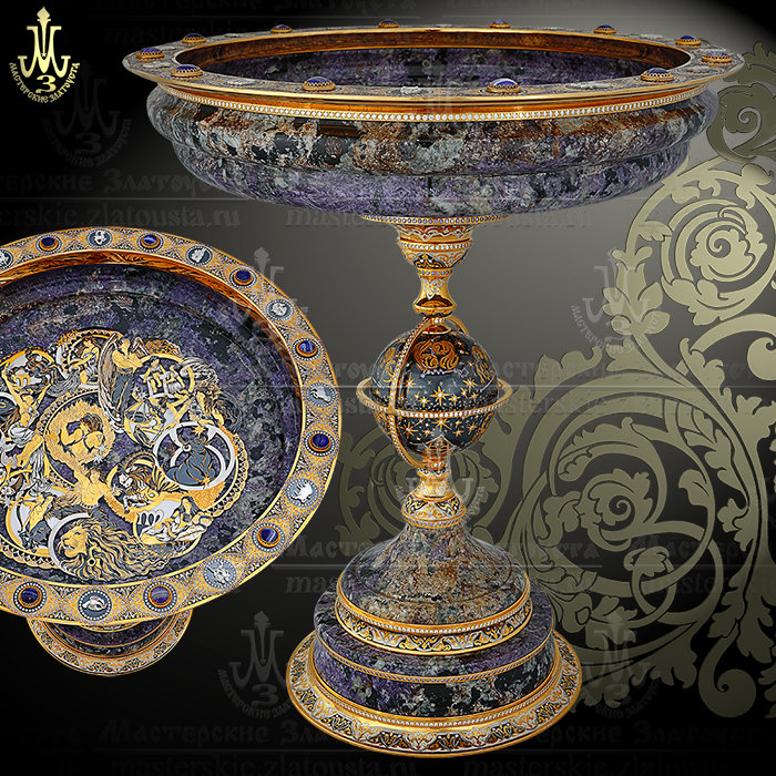 Ваза "Знаки Зодиака" арт. 834
